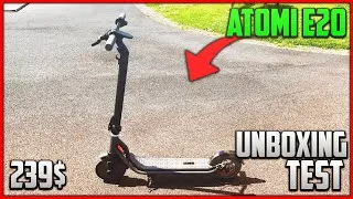 Miniature : ATOMI E20 : Unboxing/Test d'une trottinette électrique Incroyable pour le prix ! (ATOMI E20)