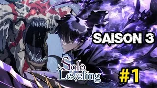 Miniature : SOLO LEVELING SAISON 3 ÉPISODE 1 - JIN-WOO DÉTRUIT UN DONJON ROUGE SEULE ( Ep 14 - S2 ) Chap 111 VF
