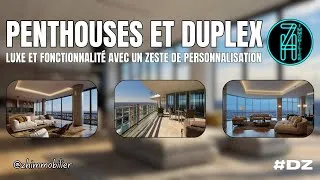 Miniature : Penthouses et Duplex : Luxe et Fonctionnalité avec un Zeste de Personnalisation.