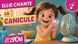Miniature : 🎵 Ellie chante : La canicule ☀️💧🍦 | Chanson pour enfants sur la chaleur et les bons réflexes