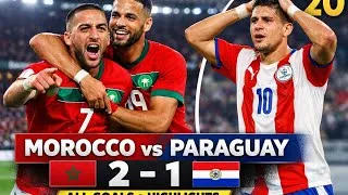 Miniature : 🔥🇲🇦 Morocco vs Paraguay 2-1 | ALL GOALS & HIGHLIGHTS ⚽💥 Match Complet