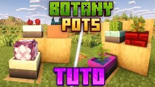 Miniature : DE L'AGRICULTURE AUTOMATIQUE SUR MINECRAFT : TUTO BOTANY POTS 1.21.1 [FR]