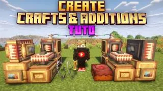 Miniature : PLUS D'ITEM AJOUTÉS AU MOD CREATE : TUTO MOD CREATE CRAFTS & ADDITIONS 1.21.1 #1 [FR]