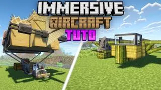 Miniature : DES AVIONS SUR MINECRAFT : TUTO MOD IMMERSIVE AIRCRAFT 1.21.1 [FR]
