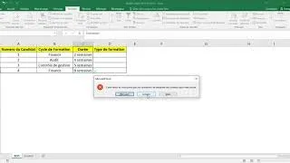 Miniature : 05 ANALYSE SUR EXCEL COMMENT CRÉER UNE LISTE DEROULANTE DYNAMIQUE