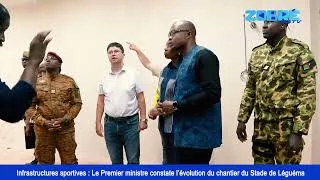 Miniature : Burkina : Le Premier ministre constate l’évolution du chantier du Stade de Léguéma