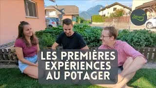 Miniature : Chloé et Vincent débutent au jardinage: leurs premières expériences au potager