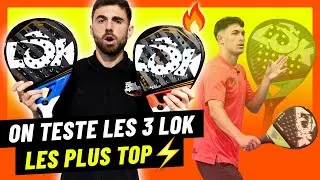 Miniature : Review des raquettes de padel LOK les plus TOP🔥 Maxx Hype - Maxx Flow - Carbon Flow