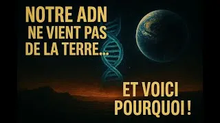 Miniature : Notre ADN ne vient pas de la Terre… et voici pourquoi !