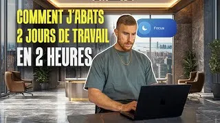 Miniature : 8 hacks pour devenir ultra focus et exploser ta productivité (Deep Work & GTD)