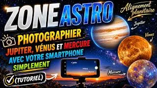 Miniature : Vénus, Jupiter et Mercure au smartphone