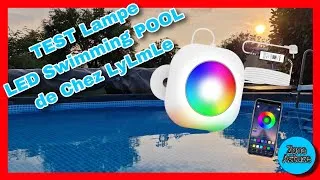 Miniature : TEST Lampe LED Swimming POOL de chez LyLmLe
