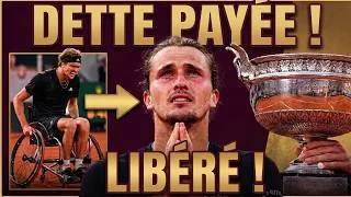 Miniature : 🔥Du FAUTEUIL ROULANT au SACRE ! Zverev a vaincu l’ENFER de Paris