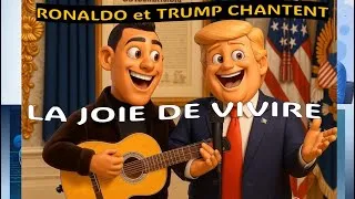 Miniature : #AI : Cristiano Ronaldo & Donald Trump singing together #zonedelia #artificialintelligence #ia