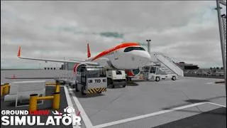 Miniature : Roblox Ground Crew Simulator | Agent Aéroport Paris Orly | Airbus A320 SAS Roleplay