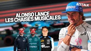 Miniature : Le départ de Fernando Alonso chez Aston Martin lance la chasse aux baquets de F1