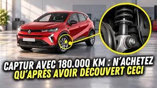 Miniature : Renault Captur avec 180.000 km : les points à vérifier avant d’acheter