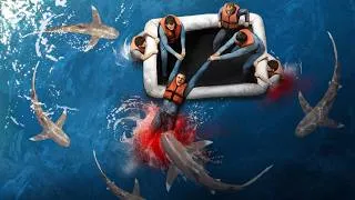 Miniature : Pire Que Le Grand Requin Blanc...