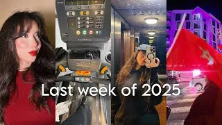 Miniature : VLOG ❤️ Last week of  2025 : energy balls, gym,  new haircut .. 