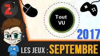 Miniature : Les meilleurs jeux du mois de septembre 2017 - TOUT VU