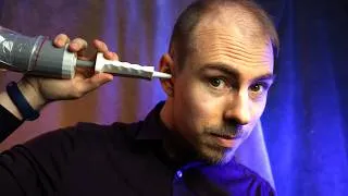 Miniature : ASMR RP 🧑‍🏭  Je change tes piles et te regonfle 🧑‍🏭 Révision annuelle de ta santé (chuchotements)