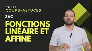 Miniature : MATHS de 3 Année collège  : Fonction linéaire /affine 1 🎯[ Cours + Astuces ]
