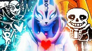 Miniature : J'ai Battu la Route Génocide d'UNDERTALE avec 1HP ( C'était long mdr )