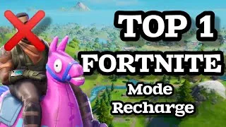 Miniature : TOP 1 EN ÉTANT ÉLIMINÉE !!🤯 (mode recharge sur Fortnite)