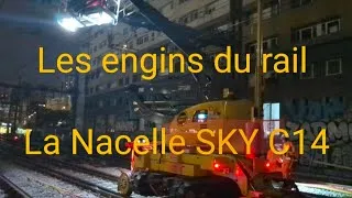 Miniature : Les engins du rail #6 : SKY C14, la nacelle ferroviaire de précision
