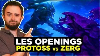 Miniature : StarCraft 2 - Les Openings PROTOSS vs ZERG ! (Tuto Débutants)