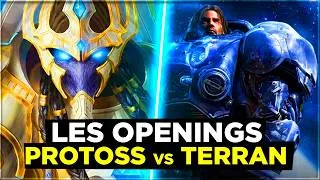 Miniature : StarCraft 2 - Les Openings PROTOSS vs TERRAN ! (Tuto Débutants)