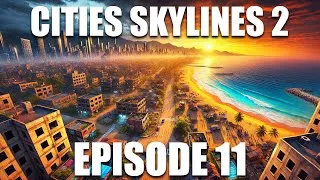 Miniature : Cities Skyline 2 : Une plage [EP11]