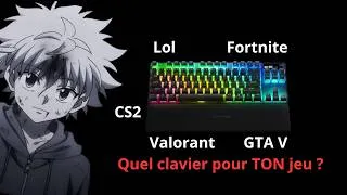 Miniature : Quel clavier gaming choisir selon ton jeu en 2026 ?