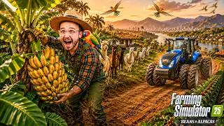 Miniature : VOICI LE DERNIER DLC DE L'ANNÉE ! (Nouvelle MAP, CULTURES, ANIMAUX...) | FARMING SIMULATOR 25 !💥🇧🇷