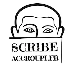 scribeaccroupi