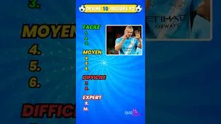 Miniature : 🔥Devine le Joueur de Foot en 3 Secondes ! ⚽ (Niveau Facile à Expert)  #123quizzone #youtubeshorts