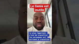 Miniature : Le génie n’est rien sans le travail.       #resolution #motivation #humour #pourtoi #genie #travail
