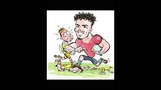 Miniature : Mug Caricature Rugby