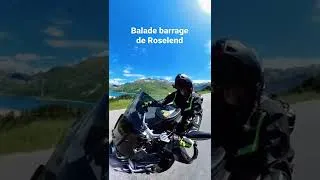Miniature : Clip moto : barrage de Roselend (12 juin 2022)