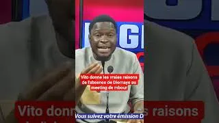 Miniature : Les raisons de l'absence de Diomaye au meeting de mbour