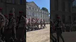 Miniature : Défilé de la 1e compagnie du 3e RPIMa, avec à sa tête, le nouveau commandant d’unité 🪂