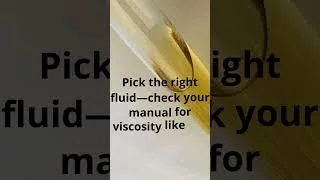 Miniature : Hydraulic Fluid for Excavators #shorts