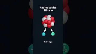 Miniature : Le secret de la radioactivité bêta ! #physique #science #atome #vulgarisationscientifique