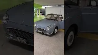 Miniature : Rare et unique Nissan Figaro volant à gauche! #jdm #nissan #automobile #japan
