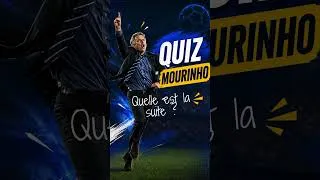 Miniature : Special One Special Quiz devine la suite de ces moments légendaires de José Mourinho 7