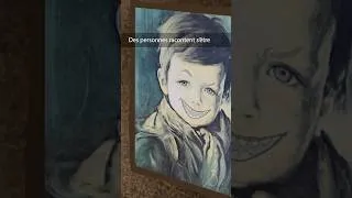 Miniature : Ce tableau cache un secret surprenant ! #malediction #cryingboy #paranormal