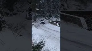 Miniature : ❄️🥵Test Rallye Monte Carlo 2019 - Pontus Tidemand - Ford Fiesta WRC - Aa26 Racing #shorts #wrc #snow