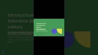 Miniature : Théorème des valeurs intermédiaires
