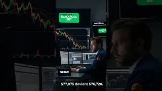 Miniature : Bitcoin Crash 💥 : Dark Pool Alert ! 📉  Tja, on dirait bien que ça part en vrille ! Une alerte sur...