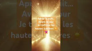 Miniature : Période charnière tenez bon dans vos projets avec vos valeurs sur votre chemin 💖☀️💪 #portail
